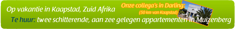 Te huur: twee schitterende aan zee gelegen appartementen in Muizenberg Kaapstad, Zuid Afrika